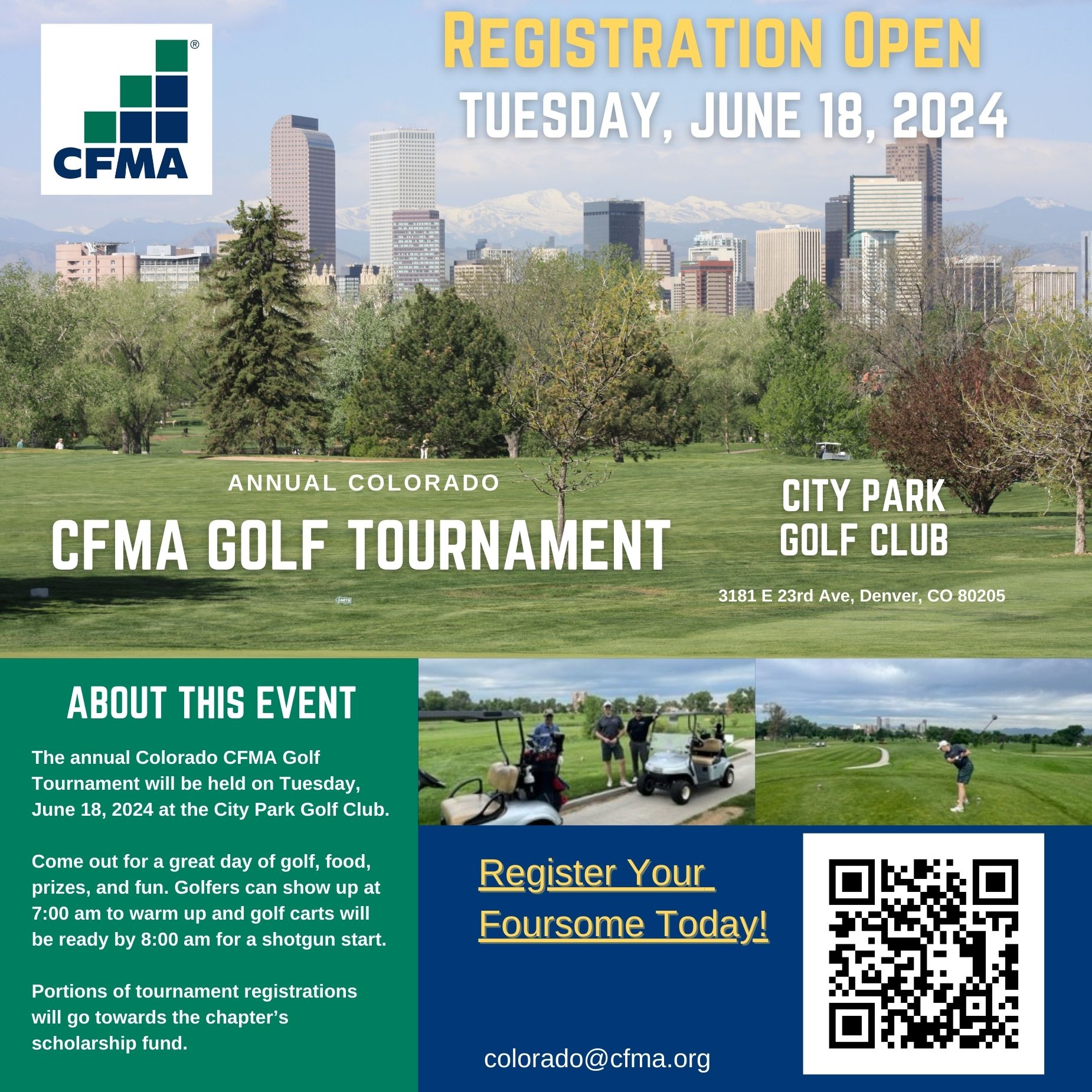 Colorado CFMA Annual Golf Tournament Construction Financial